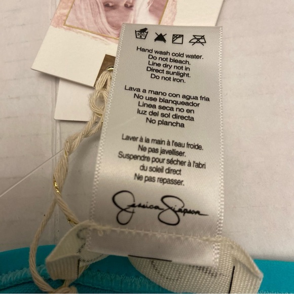 Jessica Simpson Women's Solid Hipster Bikini Bottom Size Large - Picture 5 of 6